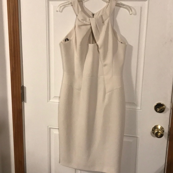karen millen cream dress